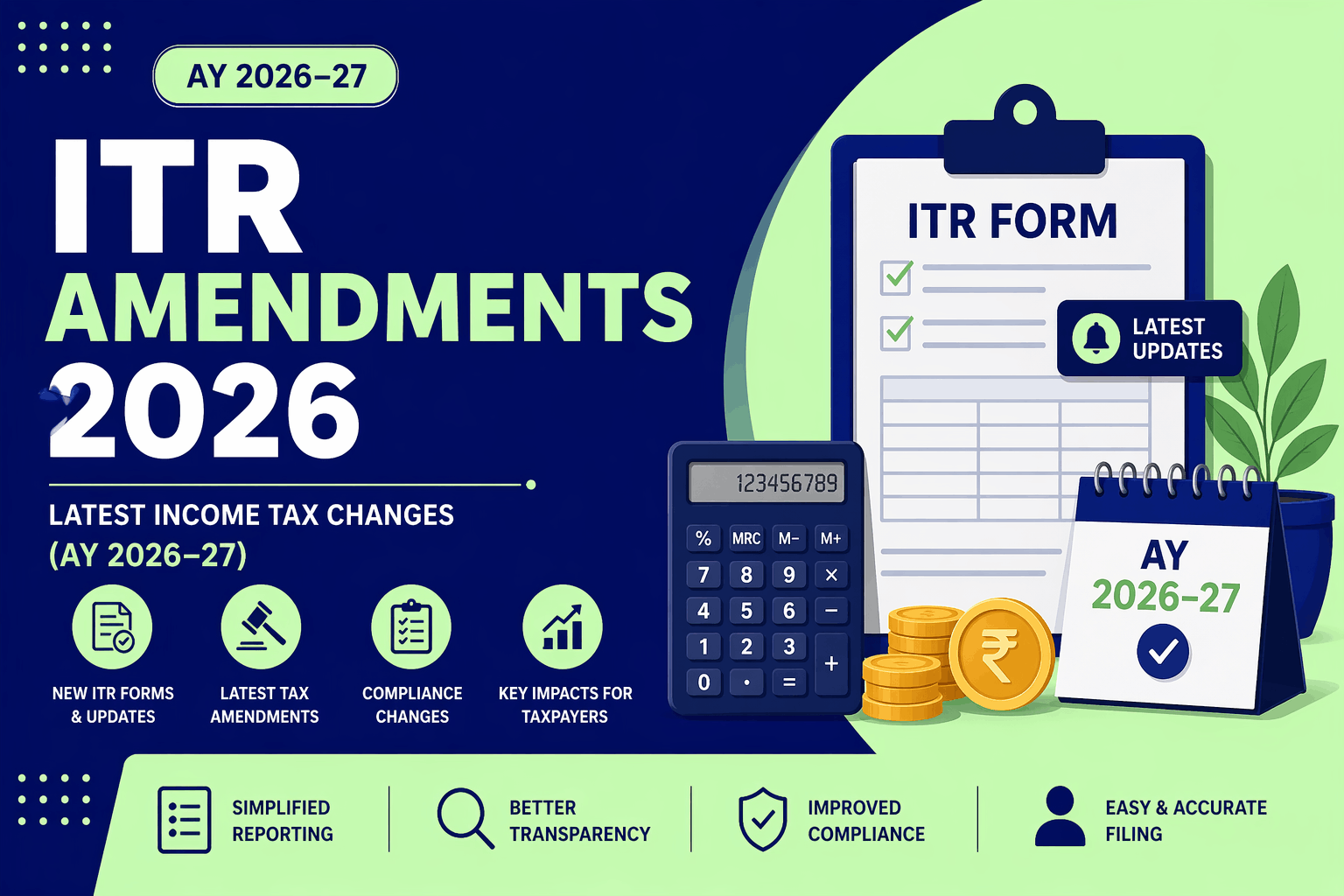 ITR Amendments 2026